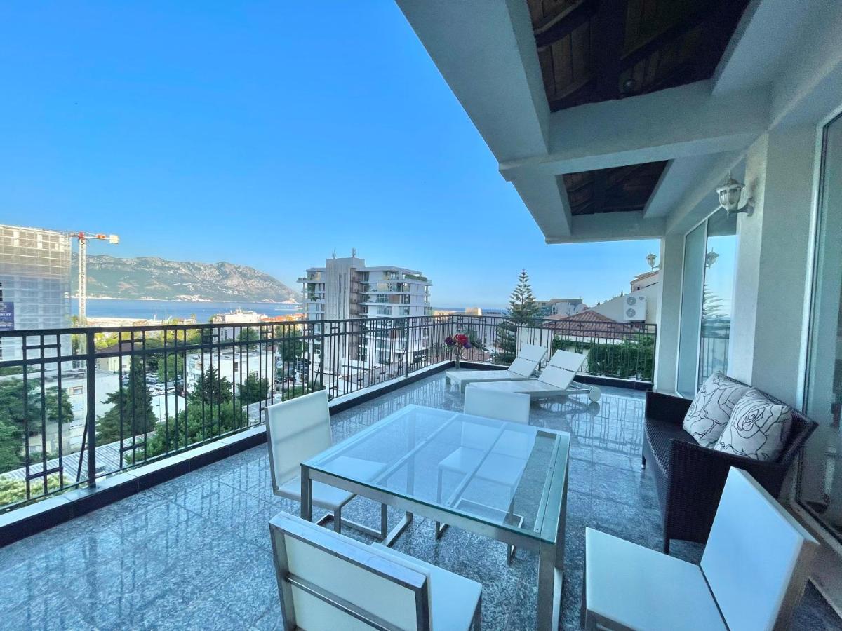 Sea View Apartments Milo 부드바 외부 사진